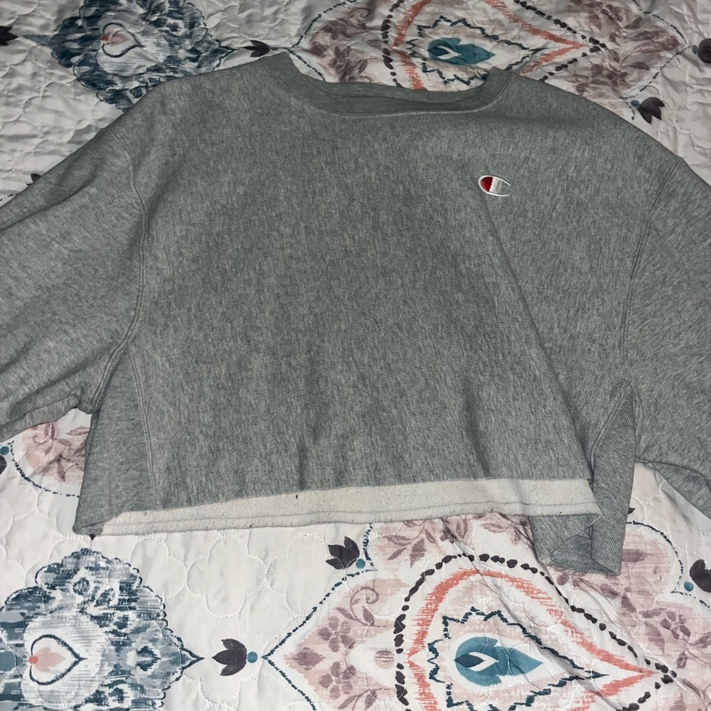 Champion cropped crewneck